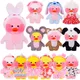 Cute Hoodie Doll Clothes For 30Cm Yellow Duck Glasses Bag Kawaii Animal Decals lalafanfan Duck