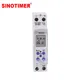 230V 220V 18mm Larghezza Settimanale Programmabile Temporizzatore Digitale Interruttore Tempo Relè di Controllo Montaggio su Guida DIN