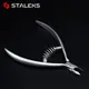 STALEKS Pro Stainless Steel Toenail Cuticle Nipper High Precision Dead Skin Scissor Nail Cuticle