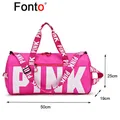 Fonto Travel Men Sport Gym Bag Women Fitness Waterproof Outdoor Separate Space For Shoes Pouch