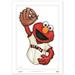 Elmo San Francisco Giants 24" x 36" Sesame Street Limited Edition Fine Art Print