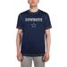 Men's New Era Navy Dallas Cowboys Third Down Puff Print T-Shirt