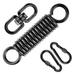 Swing Spring for Hanging Chair with 2 Snap Hooks&360Â° Swivel Hook Load Capacity 250Kg for Hanging Chair Hammock Yoga Etc