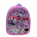 Minnie Mouse Hair Accessory Backpack- Bow s with Alligator Clips Hair Ties Backpack Ages 3+