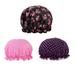 2PC Night Satin Sleep Hair Sleeping Pack Hat Band Bonnet Wide Salon 3 Silk Soft Cap Bathroom Products Bathing Cap Ear Protectior Household Essentials Shower Caddy