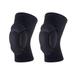 Protective Knee Pads Thick Sponge Anti-slip Collision Avoidance Knee Sleeve ( black )-XL