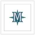 Gallery Pops MLB Seattle Mariners - Additional Club Logo Wall Art White Framed Version 12 x 12