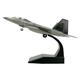 Colcolo 1/100 Attack Fighter Plane Model Diecast Metal Model Airplane for Bar Office