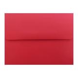 Holiday Red 100 Boxed A2 (4-3/8 x 5-3/4) Envelopes for 4-1/8 x 5-1/2 EnclosuresGift Invitations Announcements Showers Weddings from The Envelope Gallery