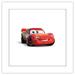 Gallery Pops Disney Pixar Cars 3 - Lightning McQueen Wall Art White Framed Version 12 x 12