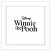 Gallery Pops Disney Winnie The Pooh - Logo Wall Art White Framed Version 12 x 12