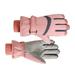 funtasica Ski Gloves Winter Warm Gloves for Cold Weather Touchscreen Winter Work Gloves Winter Snowboard Gloves for Snowboarding Hiking pink