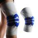 Knee Braces for Knee Pain Knee Brace with Patella Gel Pad & Side Stabilizers for Men Women(blue)-XL