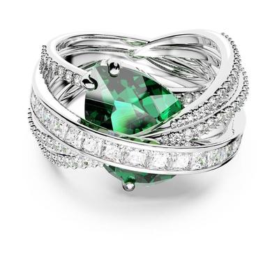 Hyperbola Cocktail Ring - Metallic - Swarovski Rings