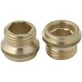 2 Pack 1/2 x 20 Thread Brass Faucet Seat For American Standard Lead F