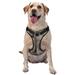 Bingfone Wooden Texture No Pull Dog Vest Harness For Small Medium Large Dogs Strap For Puppy Walking Training Dog Harness-X-Large