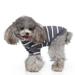 KIHOUT Deals Dog Sweater Stripe Turtleneck Sweaters Knitted Pet Sweater Soft Warm Vest Knitwear Dog Clothes Suit for Fall Winter Cold Weather