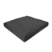 Bean Products Zabuton Meditation Cushion - Standard Size - 24 x 24 x 2 - Organic Black - 100% Organic Cotton - Made In USA