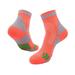 NKOOGH Thickened Compression Socks Training Socks Medium Length Stockings Cushioned Sports Sock Above Ankle Crew Socks Orange M