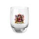 King Charles III Coronation Gift, King Charles III 6oz Whiskey Glass, Royal Collectible, King Charles III Crest Keepsake, Royal Souvenir