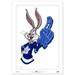 Bugs Bunny Toronto Maple Leafs 14" x 20" Looney Tunes Limited Edition Fine Art Print