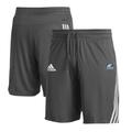 Men's adidas Gray Georgia Southern Eagles Three-Stripe Knit Shorts