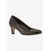 Extra Wide Width Women's Joy Ii Pump by Ros Hommerson in Black Leather (Size 7 1/2 WW)