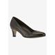 Extra Wide Width Women's Joy Ii Pump by Ros Hommerson in Black Leather (Size 8 WW)