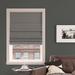 Wide Width Pryer Cordless Roman Shade by BrylaneHome in Steel (Size 35" W 64" L)