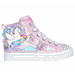 Skechers Girl's Twi-Lites 2.0 - Enchanted Unicorn Sneaker | Size 10.5 | Pink | Synthetic/Textile