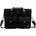 PKG International Richmond Slim Laptop Messenger Bag (Black) PKG RICH-BK01TN