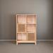 LORENZO 45.66" H x 29.92" W Solid Wood Standard Bookcase Wood in Brown | 45.66 H x 29.92 W x 11.02 D in | Wayfair 19LUXY38GBOMA37FF436
