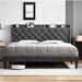 Winston Porter Monterrius Bed in Gray | 47.2 H x 61 W x 85 D in | Wayfair 431C83BAEB0144089D7DC07B3FDE2466