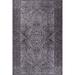 Indigo 83 x 82 x 0.4 in Area Rug - Williston Forge Jazuri Area Rug w/ Non-Slip Backing Polyester/Cotton | 83 H x 82 W x 0.4 D in | Wayfair