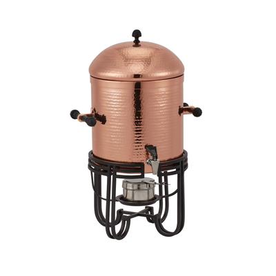 American Metalcraft MESABUCH13 13 qt Low Volume Dispenser Coffee Urn w/ 1 Tank, Chafing Fuel, Copper
