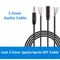 Jack a 4 poli da 3.5mm a 3 poli cavo per auricolari fai da te riparazione per cuffie cavo di