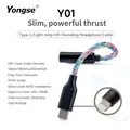 YONGSE Y01 TypeC Light-ning a 3.5mm/4.4mm Chip CX31993 CX31988 C100 auricolare Amplifie Digital