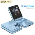 SERVO Flilo7 4 SIM Card Flip Mobile Phone Auto Call Record Speed Dial Magic Voice Blacklist FM Radio
