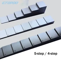 5-Stufen-Testkalibrierblock 4-Stufen-Keil zur Kalibrierung von Dicke und Linearität für