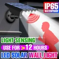LED Solar Wall Light IP65 Waterproof Led Reflector Outdoor Solar Lamp Emergency Lighting Garden