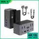 MOKiN 18 in 1 Docking Station USB C to Dual HDMI Adapter SD/TF VGA PD RJ45 Thunderbolt 3 SSD