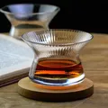 Japanese Edo Kiriko Whiskey Spin Glass Neat Creative Rotatable Bowl Collection Crystal Whisky Cup XO