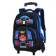 kids School Bags On wheels School wheeled backpacks for boys kids School Rolling backpack Children