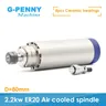 G-PENNY maschine CNC-Fräs spindel motor 2 2 kW er20 220V Luftkühl spindel motor 2 2 kW 80mm