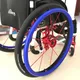 (A Pair) 24-Inch Rear Wheel Sports Wheelchair Non-Slip Wear-Resistant Silicone Hand Push Cover