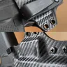 Kohle faser Kydex Thermoplast platte 1,5mm und 2,0mm für DIY Messer Scheide Pistole Fall Herstellung