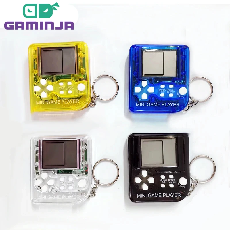 GAMINJA Mini giocatori di giochi portatili retrò Giochi elettronici classici Console portatile Gioco Puzzle per bambini Console di gioco Giocattoli Regalo