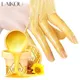 Laikou 120g Milch honig Hand maske aufhellend feuchtigkeit spendend Peeling Schwielen Hand wachs