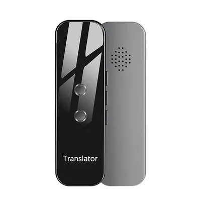 Intelligenter Sprach übersetzer gehärtete Glass chale BT 4,2 70 Sprachen Ultra Long Standby Chat & Dating & Text übersetzung Image