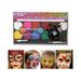 OWSOO 15 Colors Face Paint Kit with 2 Brushes Washable Face Body Painting Palette Hypoallergenic Facepaint for and Adults Christmas Makeup Birthday Costume Party Supplies